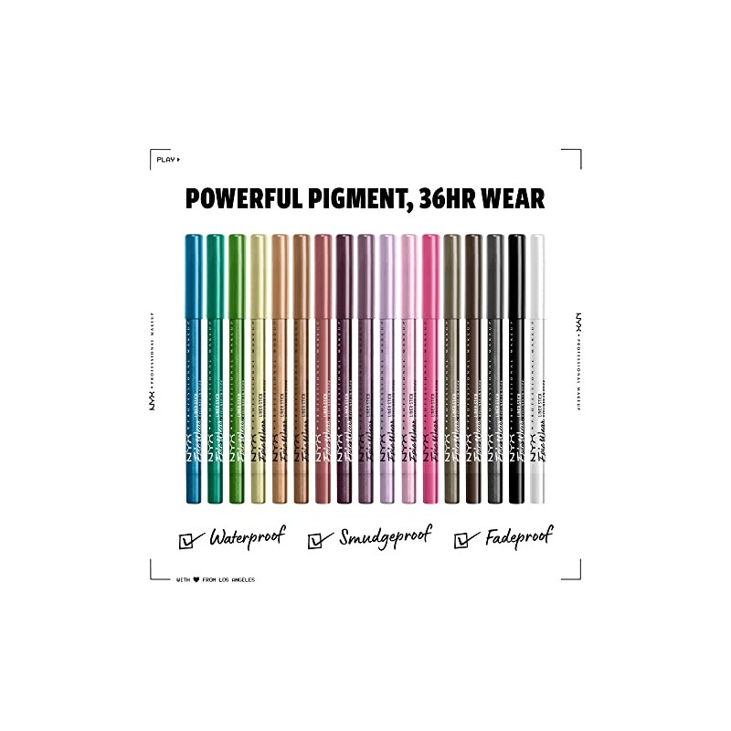 NYX PROFESSIONAL MAKEUP Epic Wear Liner Stick, Long-Lasting Eyeliner Pencil