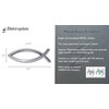 Christian Fish Chrome Auto Emblem
