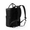 ECO CHIC Waterproof Recycled Canvas Twin Handle Backpack (Black)