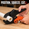 PVC Pipe Cutter for PEX, PVC, PPR & Plastic Hose