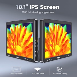 Leipan DM12 Digital Soldering Microscope 2000X, 10.1" Coin Microscope with 32GB TF Card, HDMI Connection for Adults,10 Lights,PC/TV Compatible