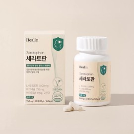 Healin Serotophan L-Tryptophan 1g Serotonin Serotonin Precursor - Ceratopan 2+1 Box / 힐린 세라토판 L 트립토판 1g 세로토닌 세르토닌 전구체 - 세라토판 2+1박스