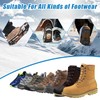 Ice Cleats Snow Traction Cleats Crampons for Boots Shoes, 24