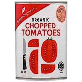 Ceres Organics Chopped Tomatoes 400g