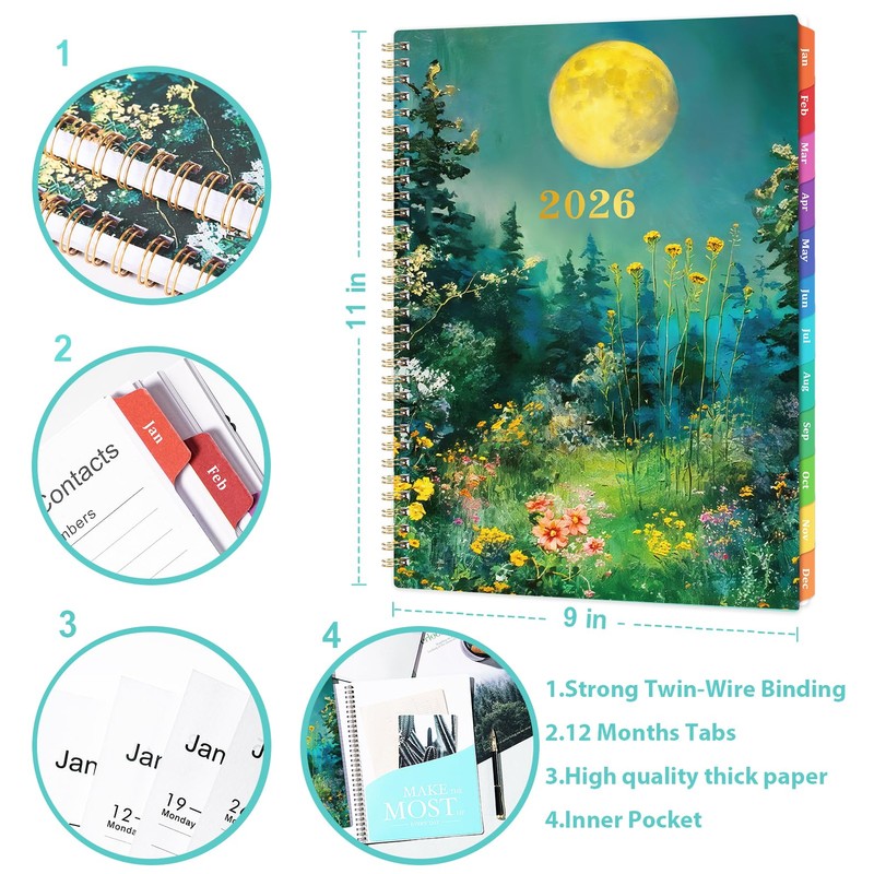 2026 Planner - 2026 Planner Weekly and Monthly from Jan.