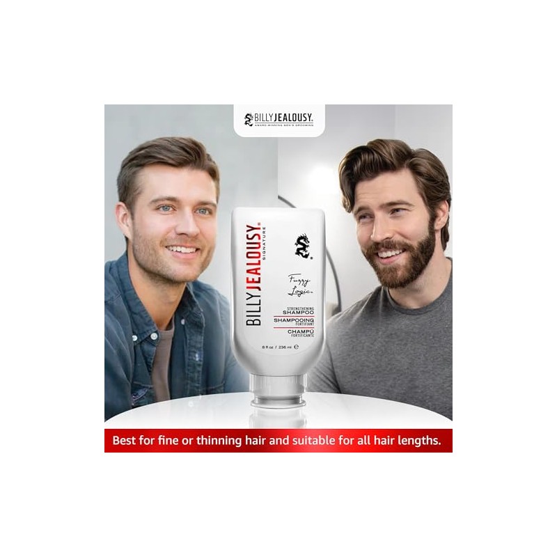 Billy Jealousy Fuzzy Logic champú fortalecedor para el cabello, 227
