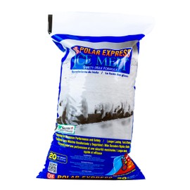 Qik Joe Polar Express Instant Snow and Ice Melt for Sidewalks, Driveways, Steps, and Parking Lots, Deicer for Concrete, Asphalt, Wood, and Other Surfaces, Effective to -25 Degrees, 20 Pounds