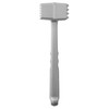 Westmark Germany Double-Sided Meat Tenderizer, 9.5-inch (Grey)