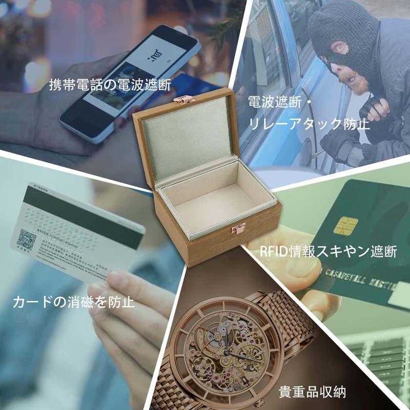 JXE JXO Relay Attack Prevention Smart Key Case for Relay