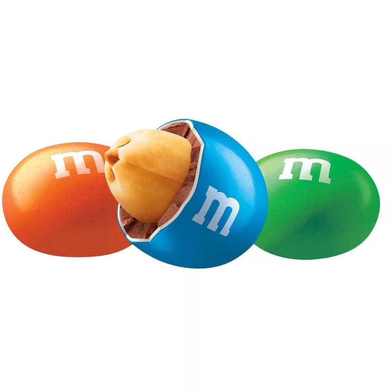 M&M'S Peanut Milk Chocolate Candy Bulk Jar (62 oz.) -
