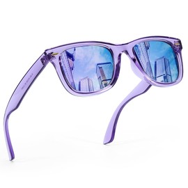 FancyPink Women's Polarized Sunglasses- UV400 Protection Mirrored Beach Eyewear, Designer Fashion Sunglasses - Medium Fit