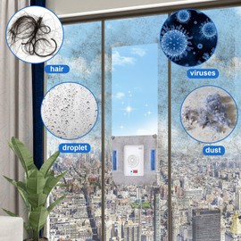 Pack of 6 Cleaning Cloths for Ecovacs Winbot W2 Omni / W2 / W1 Pro / W1 Window Cleaning Robots, Washable Microfibre Wipes