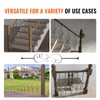 VEVOR Staircase Metal Balusters, 44'' x 1/2" Galvanized Steel Decorative