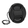 Fotodiox Inner Pinch Lens Cap, Lens Cover with Cap Keeper,