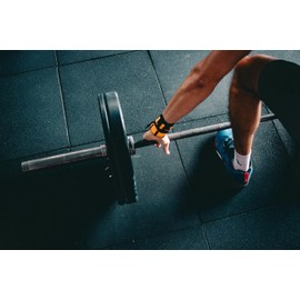 Gronk Fitness Premium Rubber Bumper Plates | 2" Olympic Bumper Plates with Steel Hub | Perfect for Strength Training | Color Coded | 35lbs