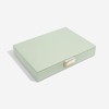 Stackers Sage Green Classic Medium Jewellery Box Lid