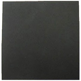 Hikari KGR-1100 Natural Rubber Plate, 3.9 x 3.9 inches (100 x 100 mm), Thickness 0.04 inches (1 mm), Black