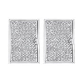 Eopzol Replacement Microwave Oven Filter Replaces Part Numbers 4358853 Fits for Whirlpool (5" x 7-5/8" x 3/32"), 2-Pack