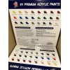 Shuttle Art 48pcs Acrylic Paints 6 Brush Free Pigments Colors