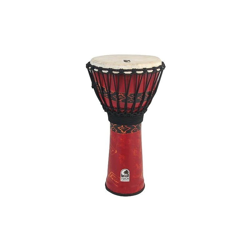 Toca Synergy Freestyle Djembe Red 12 Inches