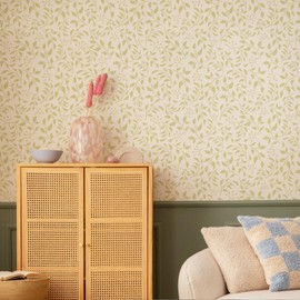 GSS Designs Flourish Leaf Stencils for Painting on Wood Canvas Paper Fabric Floor Wall Tile Flourish Background 12x12Inch Reusable DIY Art Craft Stencils for Painting Leaves