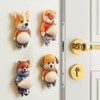 Dog Belly Sticker 3D [6 Sheets] 3D Squishy Sticker Soft