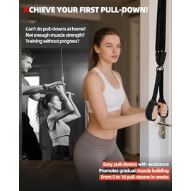 Abahub Ligas Resistencia para Ejercicio, Ligas para Ejercicio, Gym en Casa | Incluye 2 Agarres para gym, 2 Anclajes de Puerta, Bandas de Resistencia p