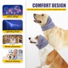 JOHNBOLIN Dog Thunder Ear Muffs,Dog Calming Hoodie No Flap Ear