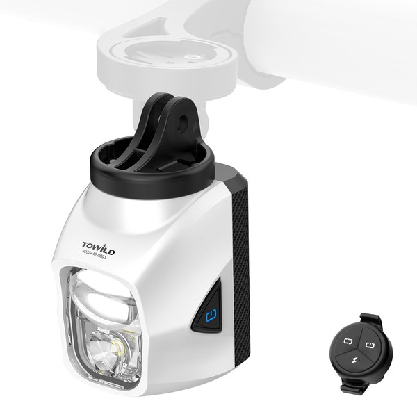 TOWILD DL1700 Bicycle Light, Hanging Type, High Beam & Low
