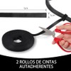 Juego de Organizador de Cables Cubre Cables Manguito de Gestión