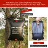 Solar Shower Bag, 1/2/4 Pack 5 Gallons/20L Camping Shower Bag,