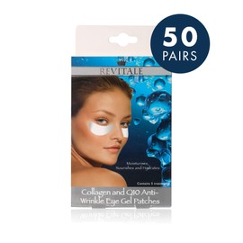 Revitale Collagen & Q10 Anti-Wrinkle Eye Patches (50 Pairs)