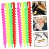 IWOWHERO Professional Hair Styling Kit 52pcs Plastic Spiral Curls Rollers