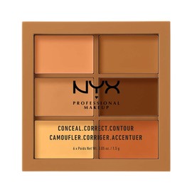 Nyx Professional Makeup, Paleta de correctores, Tono Deep