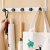 MIN CI Pack of 4 Magnetic Hooks, Extra Strong, 36