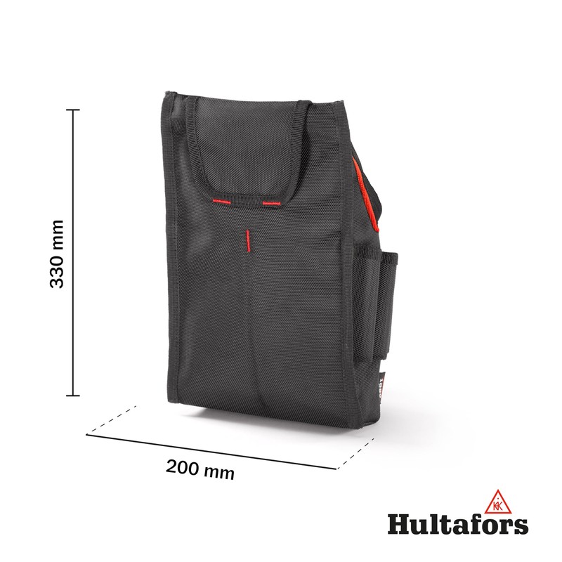 Hultafors 592040 Tool Belt Bag with Zip, Tool Holder with