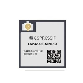 Multiprotocol Module ESP32-C6-MINI-1U is an ESP32-C6 based module, Wi-Fi 6 in 2.4 GHz band. Bluetooth 5, Zigbee 3.0 and Thread. - ESP32-C6-MINI-1U-N4