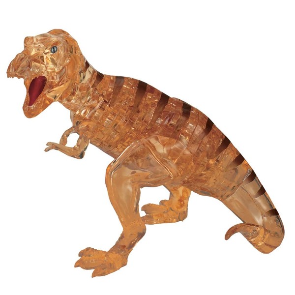 BePuzzled | T-Rex Deluxe Original 3D Crystal Puzzle, Ages 12 and Up