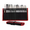 Kit 24 Pinceles Nilón Para Acrilico Acuarelas De Dibujo