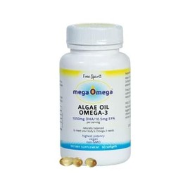 Free Spirit Mega Omega-3 Algae Oil 60 Softgels