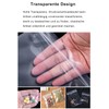 400pcs Grip Seal Bags, 10x15cm Resealable Zip Lock Bags, Clear