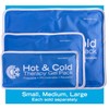 Roscoe Medical Gel Soft Flexible Ice Packs for Injuries, Reusable