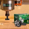 BALUGAEA CNC Spoilboard Surfacing Router Bits 1/2'' Shank, 1-1/2'' Diameter