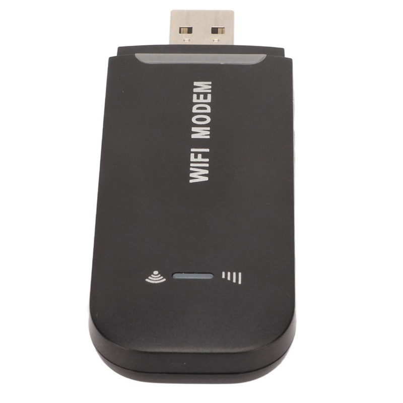 4G WiFi Router Black Up to 10 Users Stable Easy