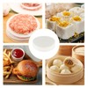 1000 Pcs Burger Paper Sheets, 11 cm/4.3 inch Round Push