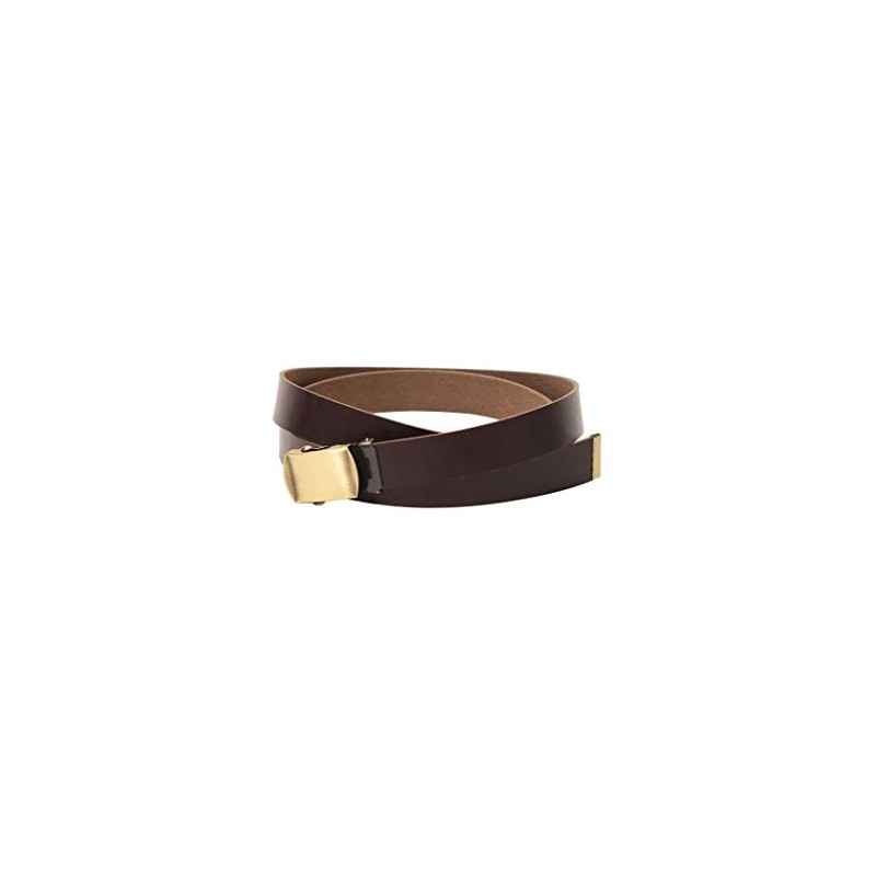 SHIPS 718130004 Men's Any Belt Horween Gacha Belt, Wine2