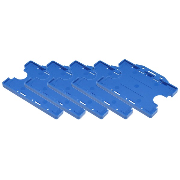 Customcard ltd® Double Sided ID Card Holder Two Sided Badge