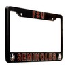 EliteAuto3K Florida State Seminoles License Plate Frame Cover – Black