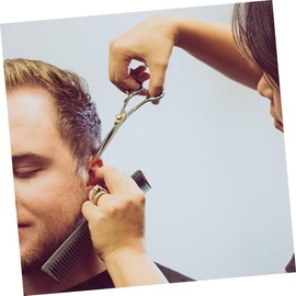 Ipetboom 3pcs Hair Cutting Scissors Thinning Shears Silver Handles Salon Quality for Hair Styling Personal Use