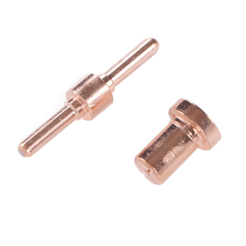 Long Electrode Nozzle Set Copper Plasma Cutting Torch Consumables for